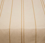 LINARA Set navlake za poplun i jastučnica od bež pamuka i lana