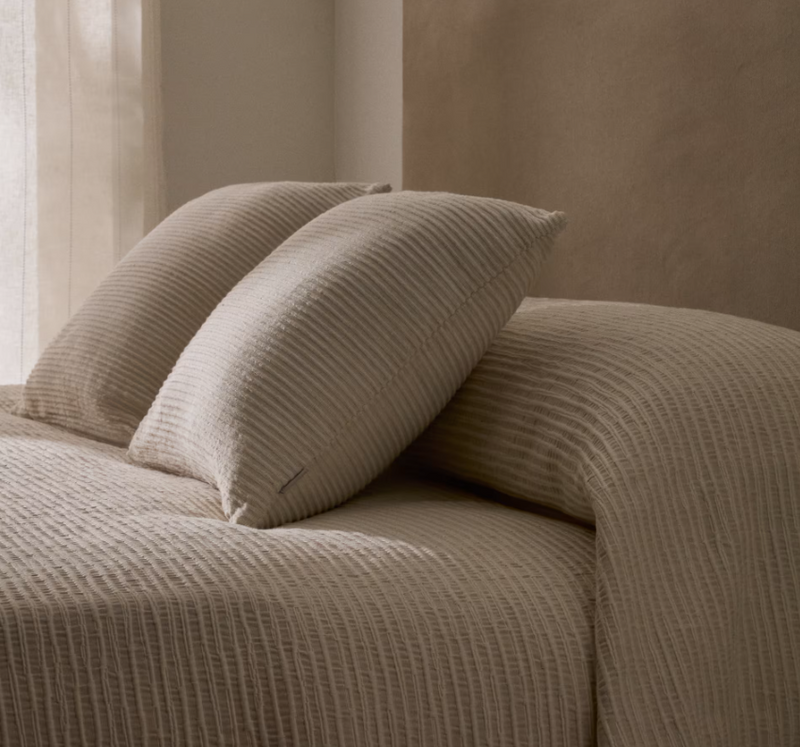 BEDAR 100% pamučna bež deka