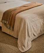 ISOR Chenille, 100% cotton bedspread with fantasy stripes