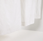 MARJA Cotton and linen curtain in white