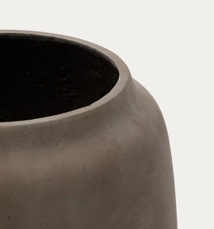 LIRA terracotta-effect planter Ø53cm