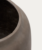 LIRA terracotta-effect planter Ø53cm