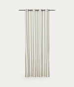 MARZA Curtain in natural and beige