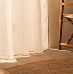 ADRA Curtain in white striped lines