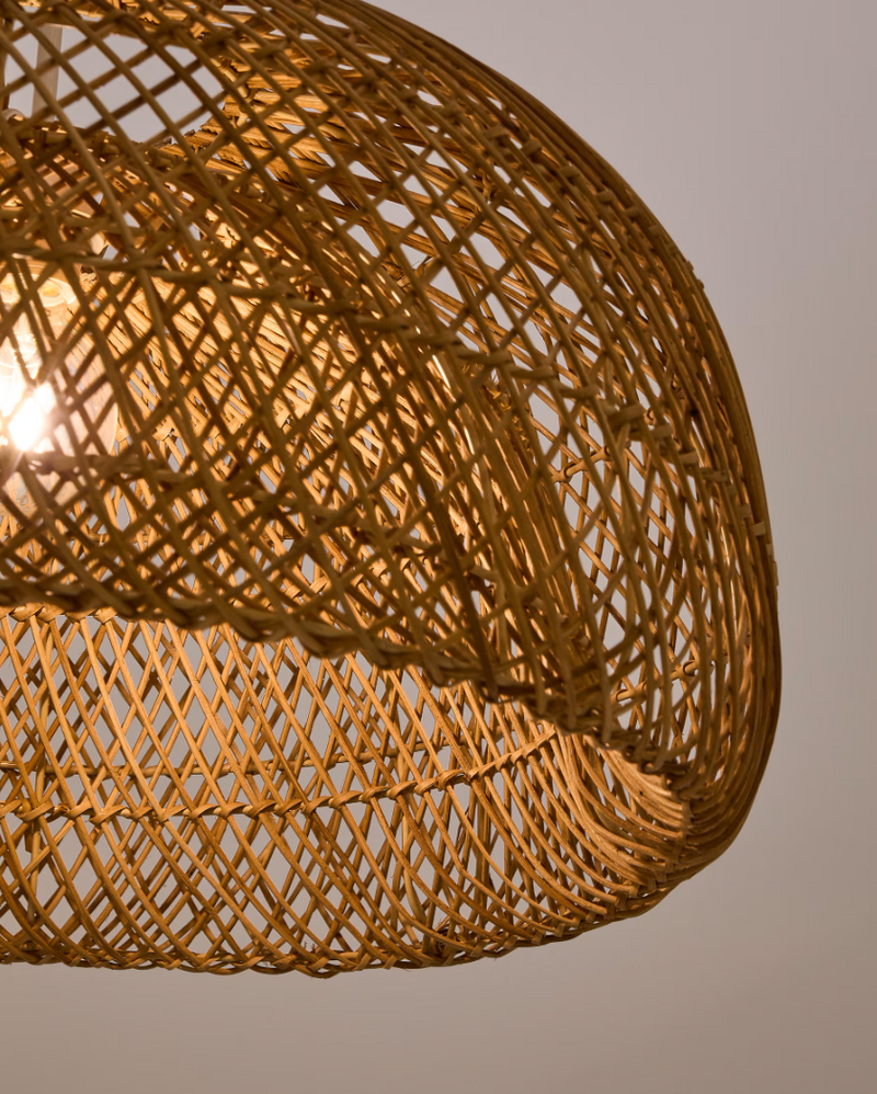 ISORA Sjenilo za stropnu lampu od ratana s prirodnom završnom obradom