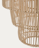 JANOA Sjenilo za stropnu lampu od ratana sa svijetlom završnom obradom Ø38cm