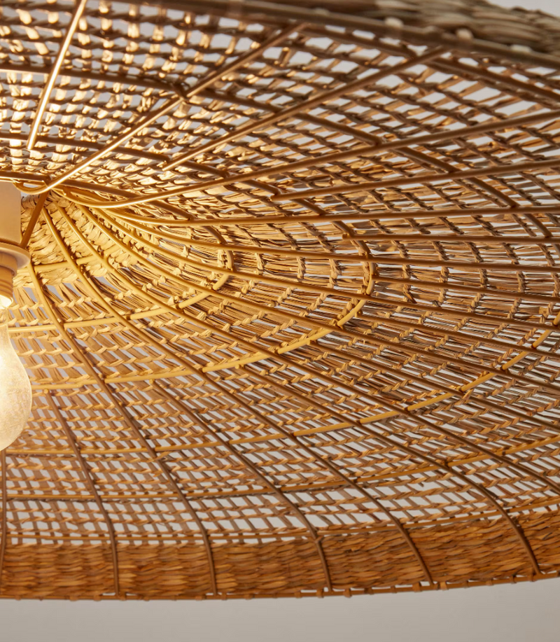 CRUILLES Sjenilo za stropnu lampu od prirodnih vlakana u prirodnoj završnoj obradi