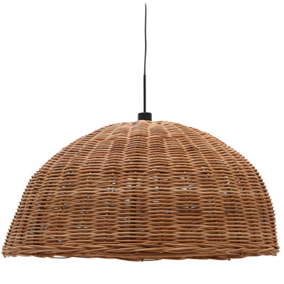 JORNETS Sjenilo za stropnu lampu od ratana u prirodnoj završnoj obradi