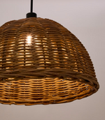 JORNETS Sjenilo za stropnu lampu od ratana u prirodnoj završnoj obradi