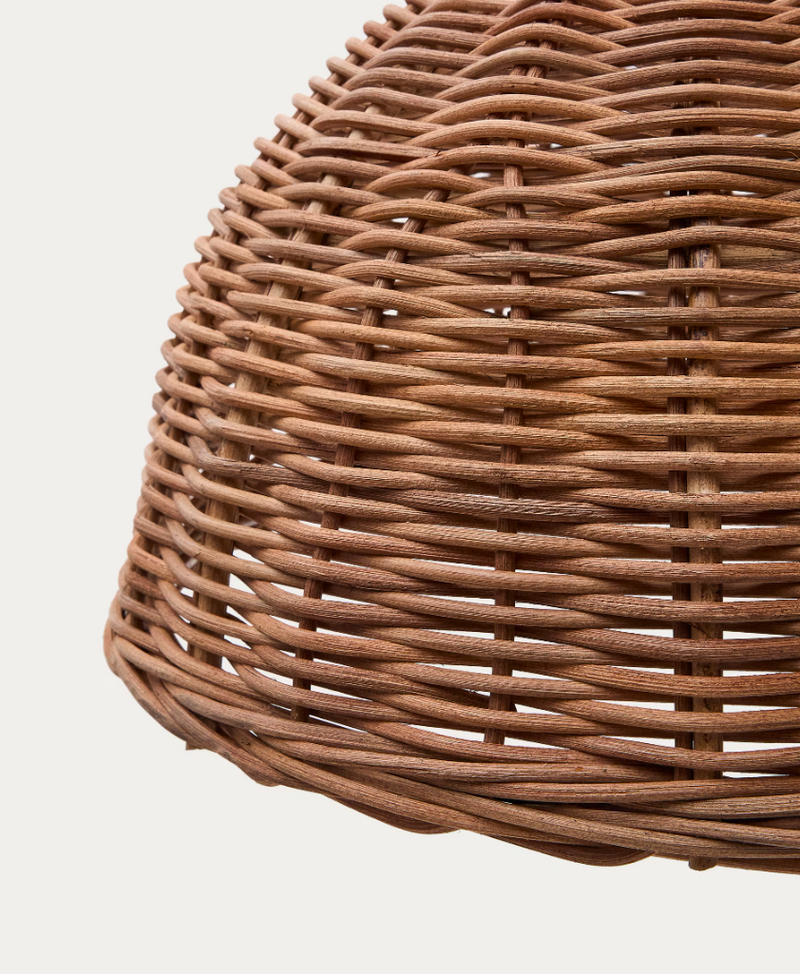 JORNETS Sjenilo za stropnu lampu od ratana u prirodnoj završnoj obradi