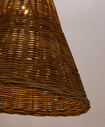 CALVIA Sjenilo za stropnu lampu od ratana u prirodnoj završnoj obradi Ø 60 cm