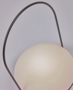 TEA Stolna lampa od polietilena i metala s crnom završnom obradom