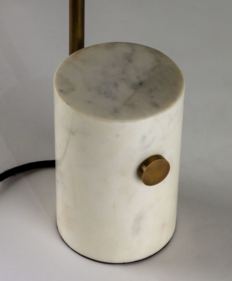 PHANT Stolna lampa od metala i mramora