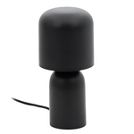 MONZE Table lamp in black painted metal