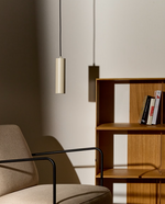 ANDIA Aluminium ceiling lamp with beige painted finish