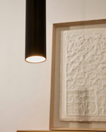 ANDIA Aluminium ceiling lamp with black painted finish