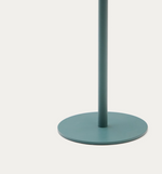 ALDET Vanjska solarna stolna lampa s tirkiznim užetnim kabelom