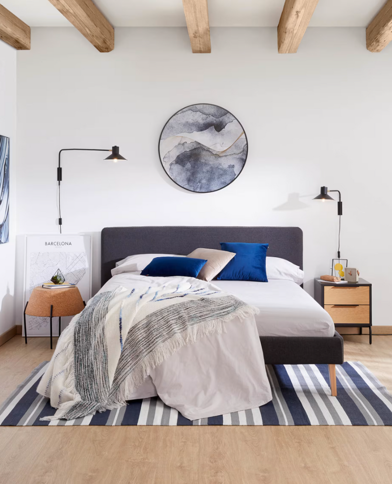 ARIA Mala zidna svjetiljka od čelika s crnom završnom obradom