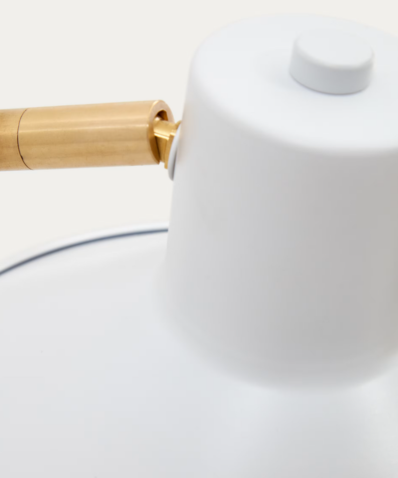 ARIA Zidna svjetiljka od čelika s bijelom završnom obradom