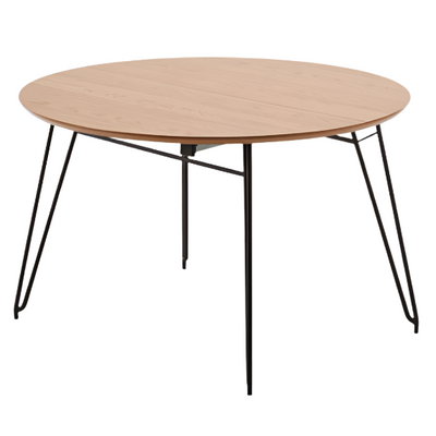 NOVAC Extendable table Ø 120 (200) cm