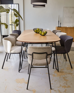 NOVAC Extendable table Ø 120 (200) cm