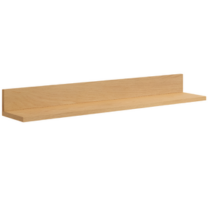 ABILEN Oak veneer shelf with natural finish, 80 x 15 cm, FSC™ 100% certified