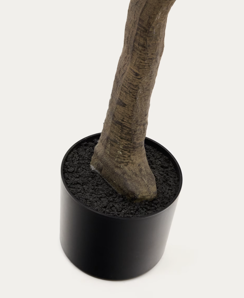 FICUS Umjetno stablo fikusa u crnoj posudi 210 cm