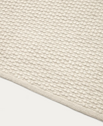 MASCARELL Tepih, pamuk i poliester u bijeloj boji, 200 x 300 cm