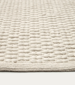 MASCARELL Tepih, pamuk i poliester u bijeloj boji, 200 x 300 cm