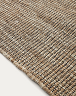 MALENKA Smeđi vuneni tepih 200 x 300 cm