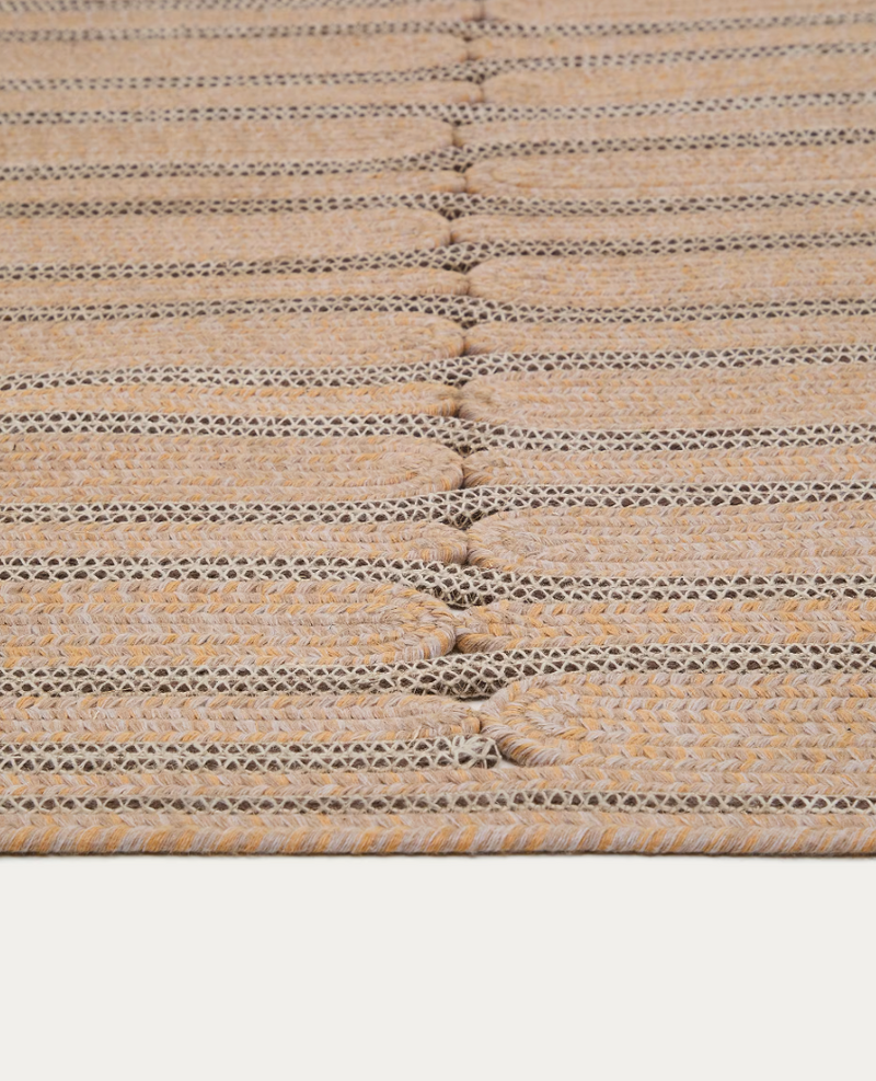 OLIVAN Tepih 100% PET svijetlonarančasti 200 x 300 cm