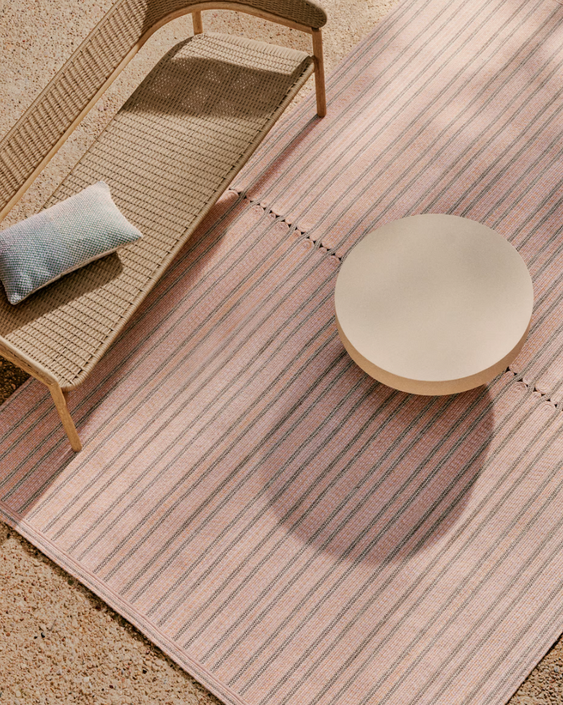 OLIVAN Tepih 100% PET svijetlonarančasti 200 x 300 cm