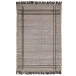 ENEO Rug with beige and brown tassels, 160 x 230 cm