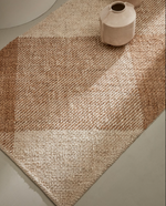 MAELAN tepih od jute i pamuka s kariranim uzorkom 160 x 230 cm