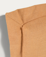 TANIT Uzglavlje s navlakom od senf lana koja se može skinuti, za krevete širine 200 cm