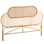 LALITA Rattan uzglavlje s prirodnom završnom obradom, za krevete širine 160 cm