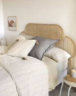 LALITA Rattan uzglavlje s prirodnom završnom obradom, za krevete širine 160 cm