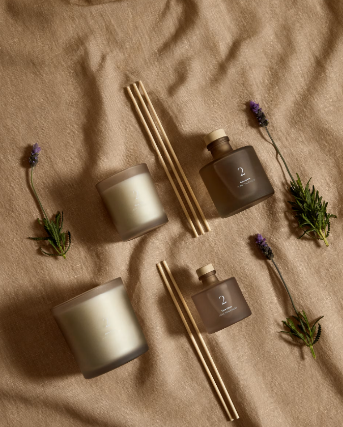 2/SWEET VANILLA 100ml Sweet Vanilla fragrance reed diffuser