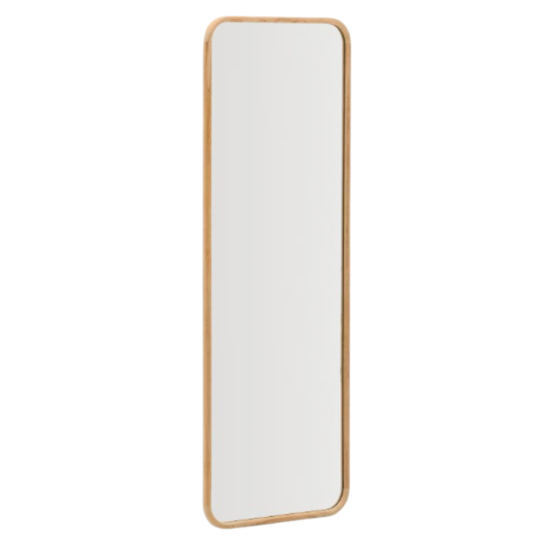 MILSA Teak wood mirror 54 x 154cm FSC 100%