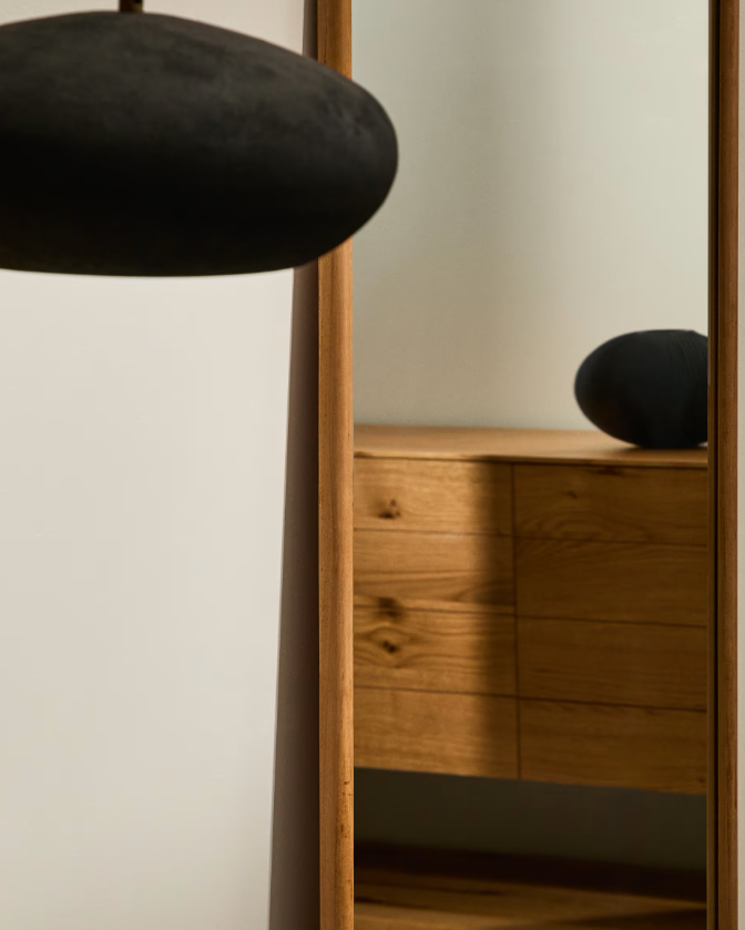 MILSA Ogledalo od tikovine 54 x 154 cm FSC 100%