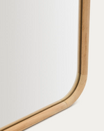 MILSA Ogledalo od tikovine 54 x 154 cm FSC 100%