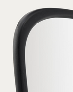 ALURA Ogledalo od crnog tikovine 158 x 61 cm FSC 100%