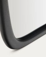 ALURA Ogledalo od crnog tikovine 158 x 61 cm FSC 100%