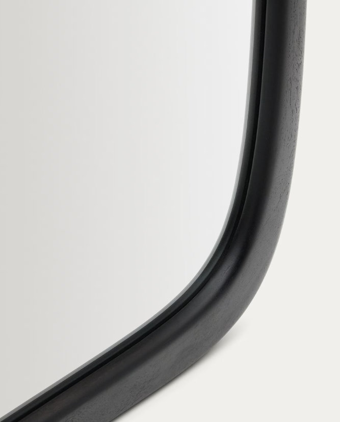 ALURA Ogledalo od crnog tikovine 94,5 x 192 cm FSC 100%