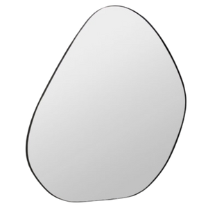 ANERA Mirror in black metal 84 x 108,5 cm