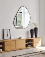 ANERA Ogledalo u crnom metalu 84 x 108,5 cm