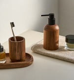 SENDA Acacia wood senda toothbrush holder