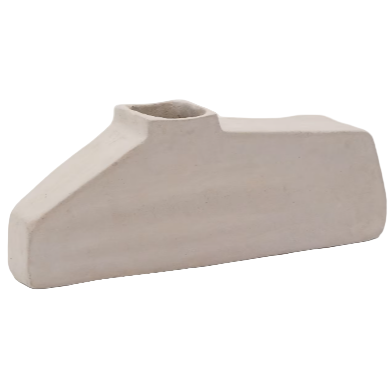 LAHARA Siva vaza od papier-mâché 16cm