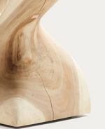 HAKON Pomoćni stolić od punog drva kišnog stabla, 30 x 30 cm