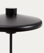 NUVIRA Stolna lampa od crnog satenskog metala